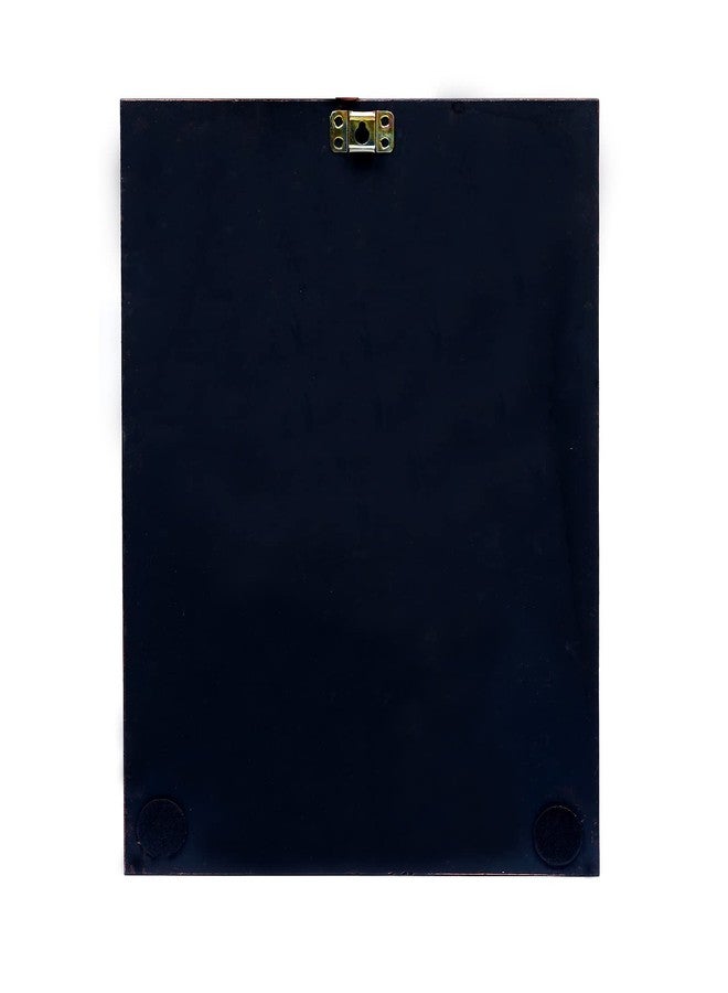 CRAFT TREE Engineered Wood MDF Wall Hanging Brown Colour Navkar Mantra Frame -Size 30 * 40 Cm - Image 4